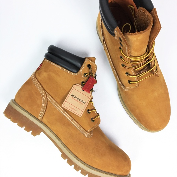 Levis Mens Harrison R Nubuck Lace Up 